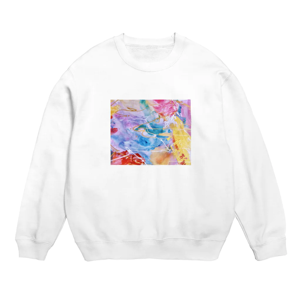 lalasandiegoのpalette.2(横ver.) Crew Neck Sweatshirt