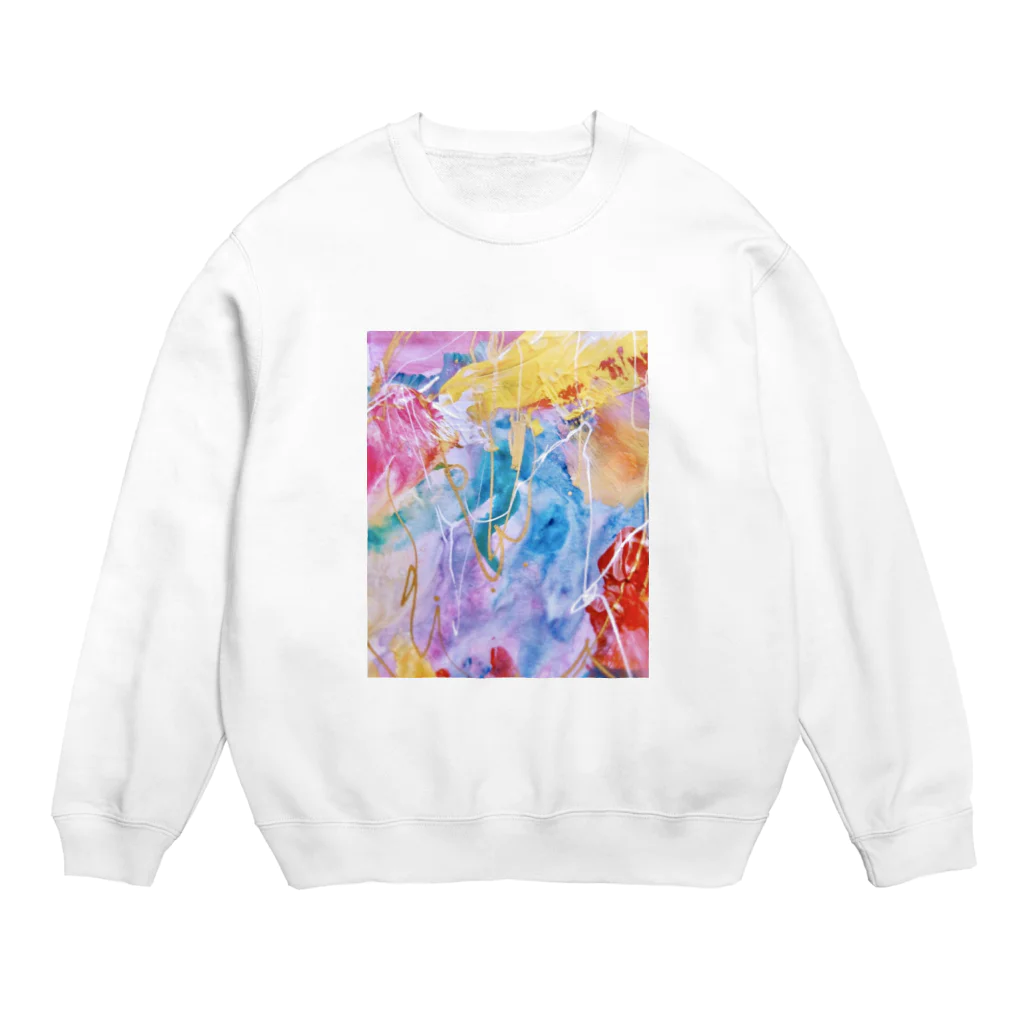 lalasandiegoのpalette.2(縦ver.) Crew Neck Sweatshirt