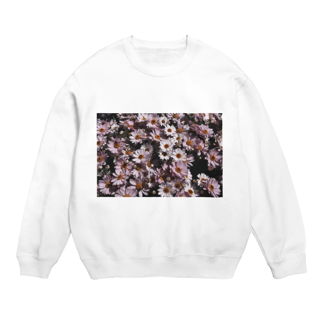 y_toniのflower Crew Neck Sweatshirt