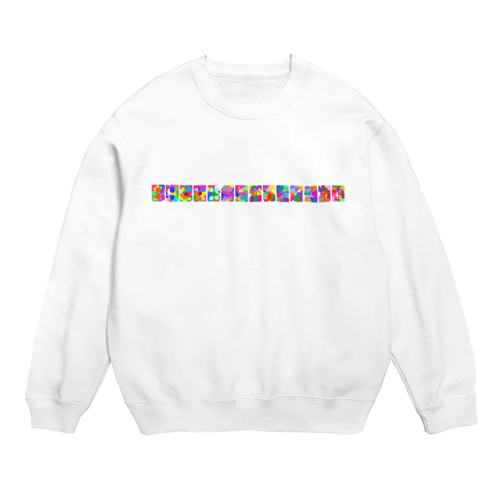 meiroのカラフルな七対子 Crew Neck Sweatshirt