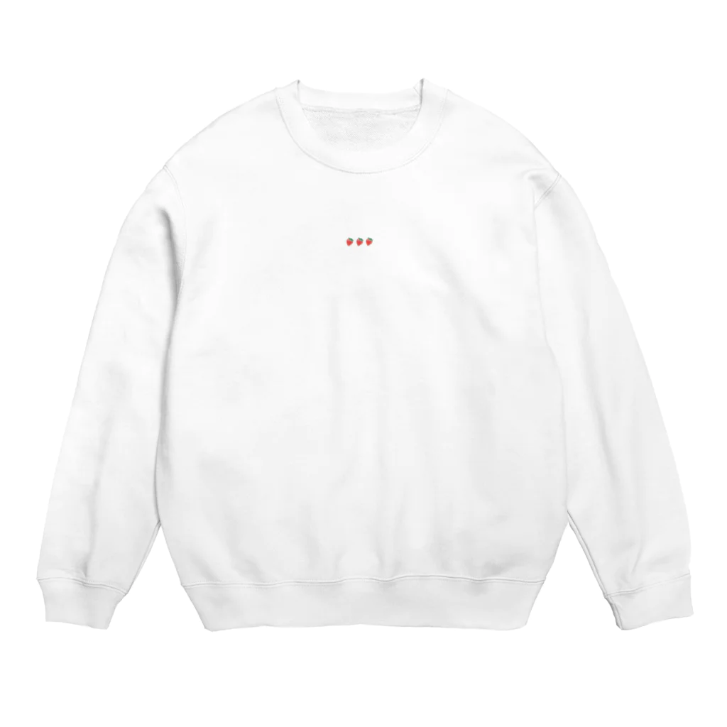 mero46のいちご Crew Neck Sweatshirt