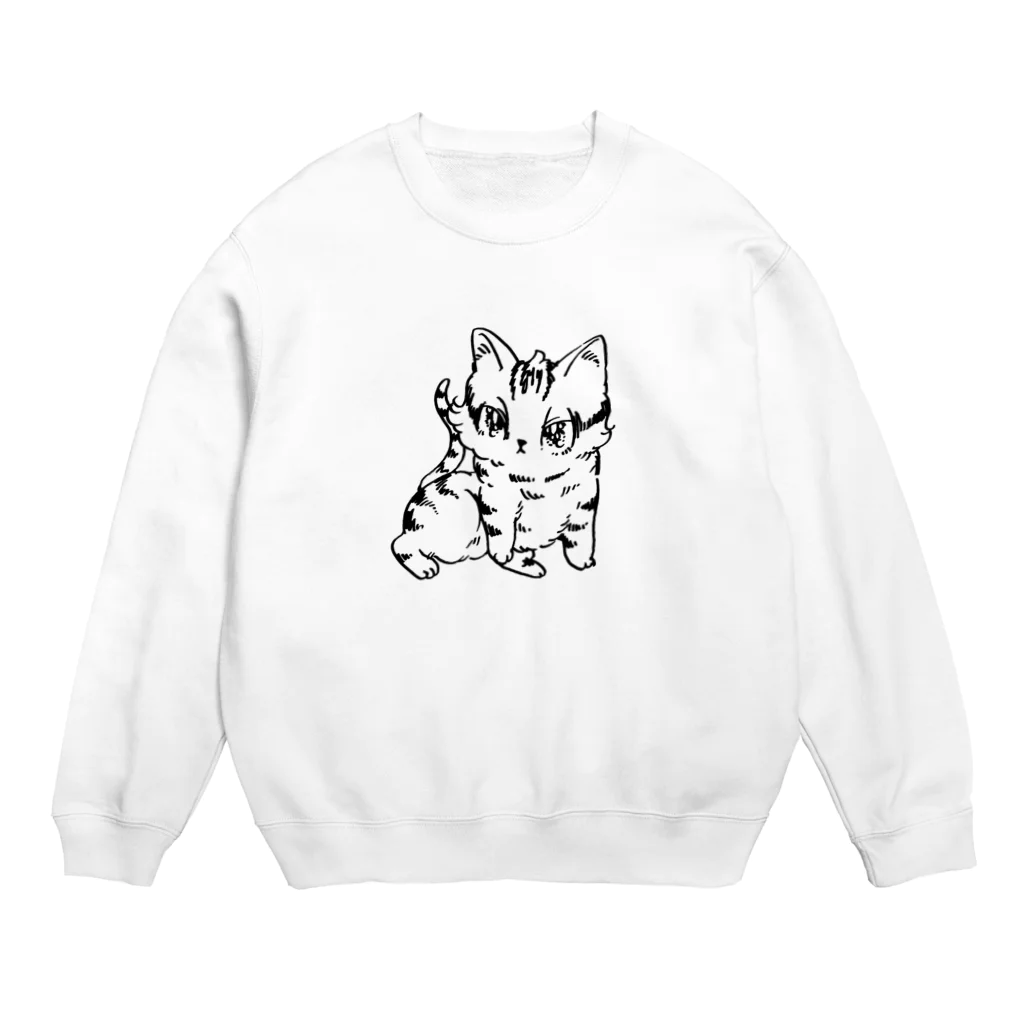 せきやゆりえ落書きショップのヤマトずわり Crew Neck Sweatshirt