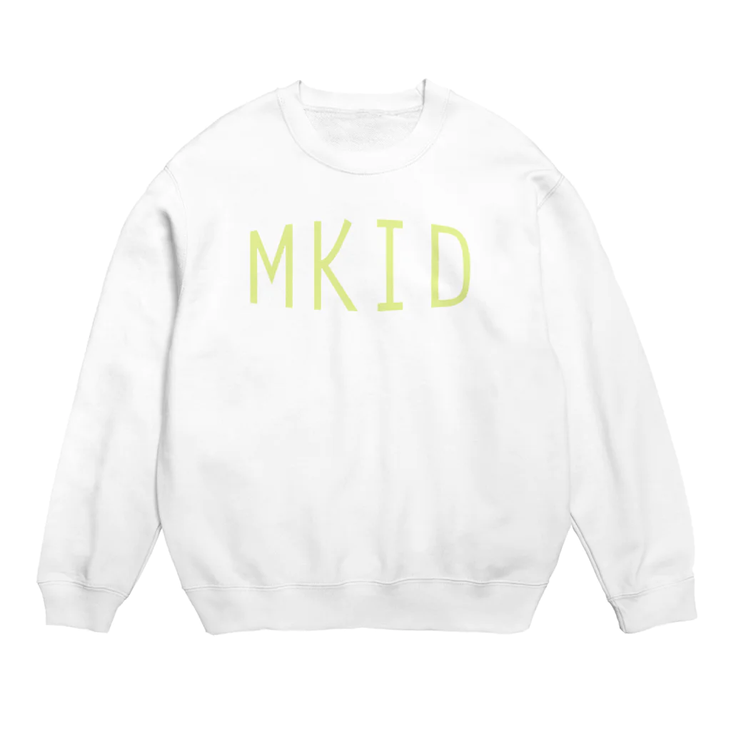 MKID公式のモダン系MKID Crew Neck Sweatshirt