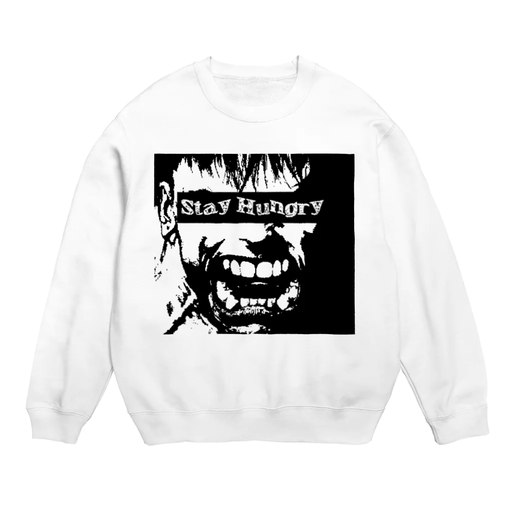 KENNY a.k.a. Neks1の"Stay Hungry." Crew Neck Sweatshirt