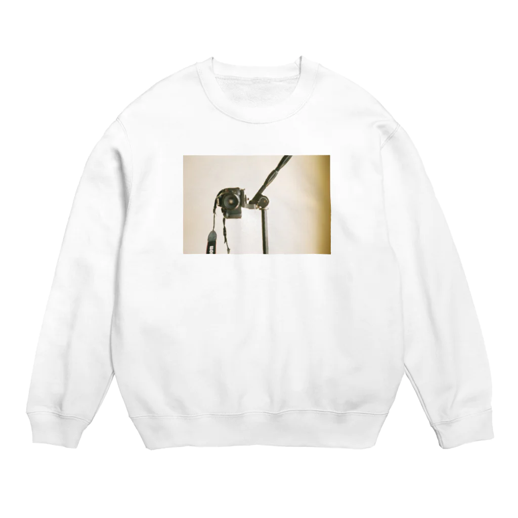 oni_boucleの一眼レフと三脚 Crew Neck Sweatshirt