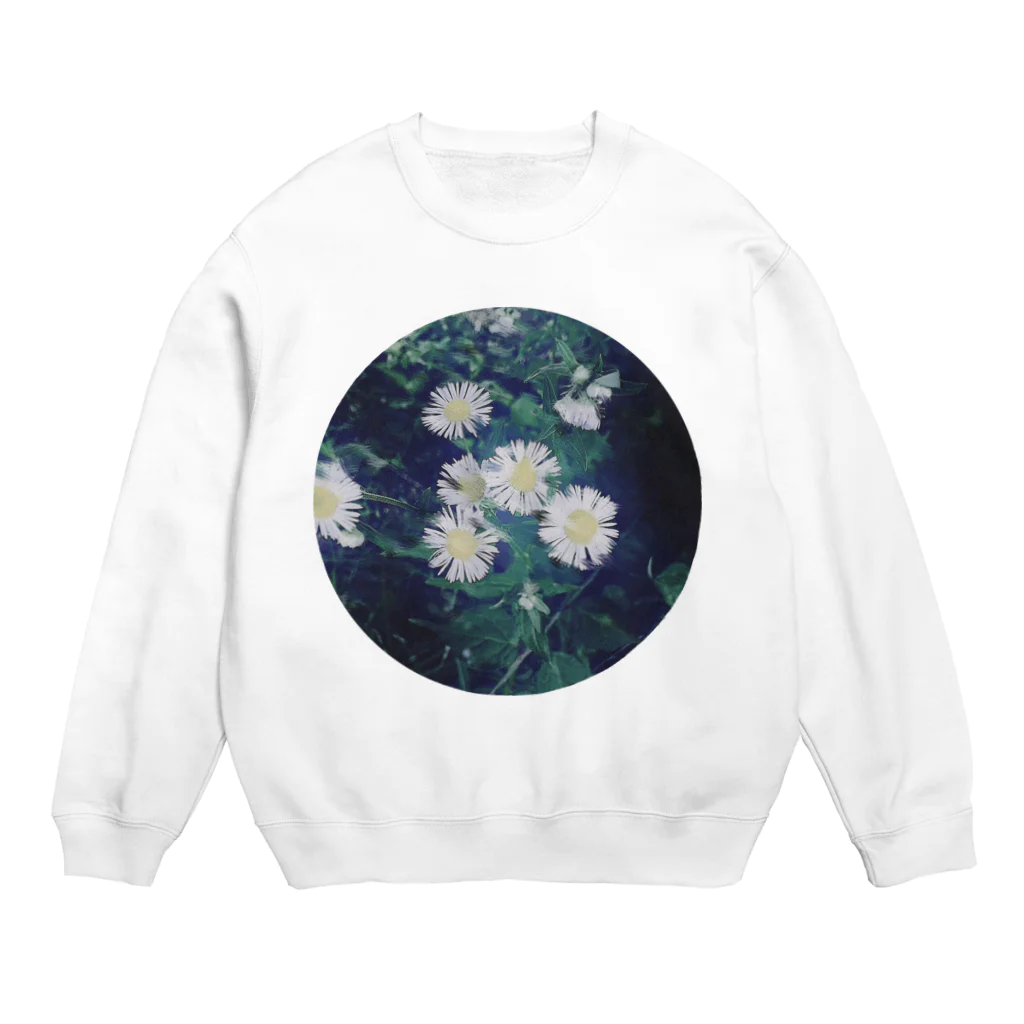 天使(an)のw flower Crew Neck Sweatshirt