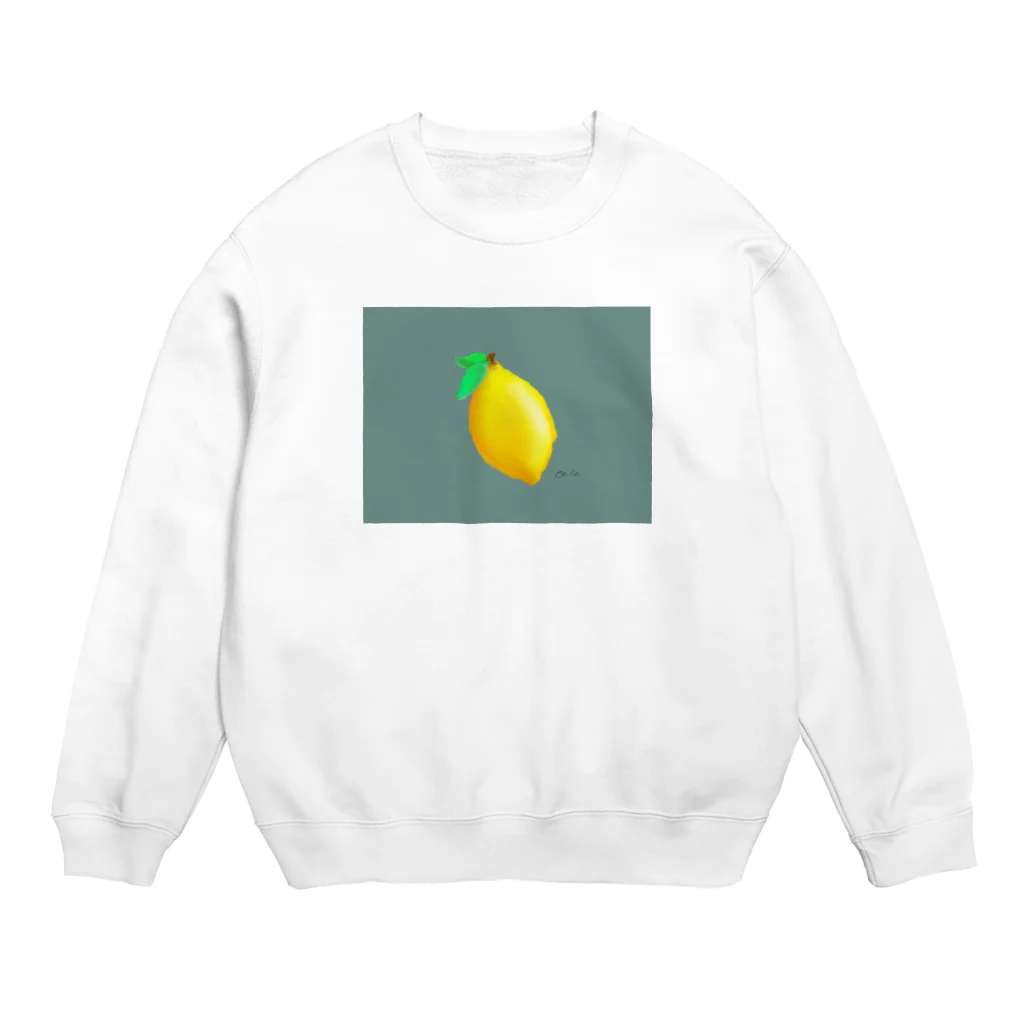 caca 🦜🥭のlemon lemon lemon Crew Neck Sweatshirt
