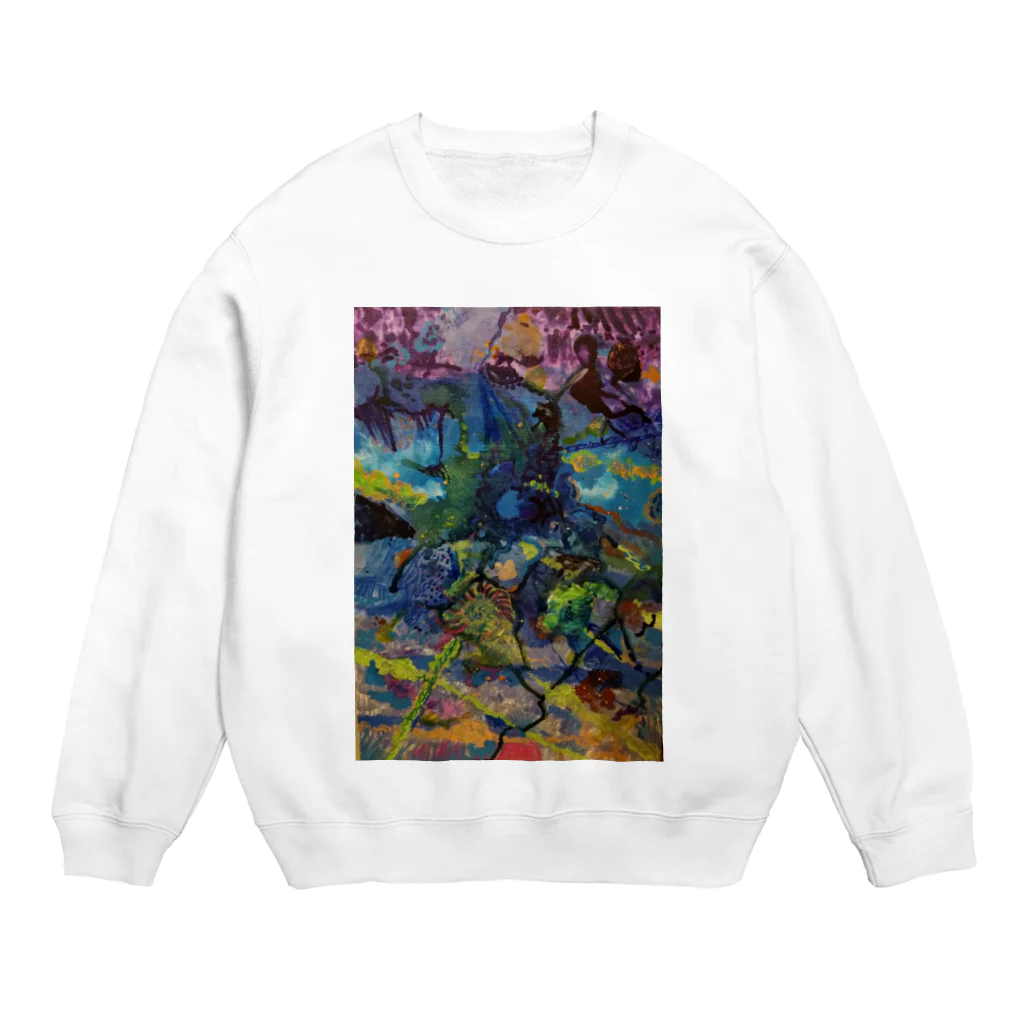 SPADAのCells and chloroplasts Crew Neck Sweatshirt