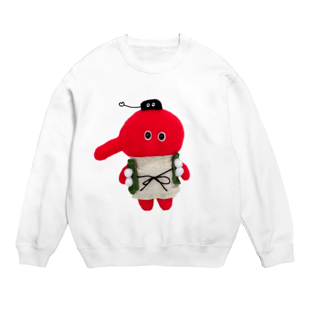 遠州天狗屋👺のぼくは天狗 Crew Neck Sweatshirt