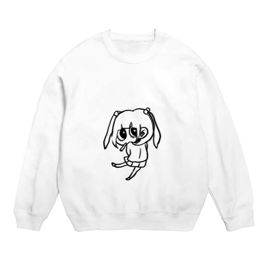 AhaのJKコスプレババァ Crew Neck Sweatshirt