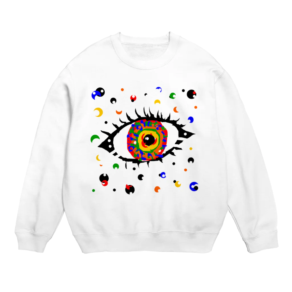 ✧̣̥̇心のナカに針をおとシて✧̣̥̇のわたしをみて【縁取りver.】 Crew Neck Sweatshirt