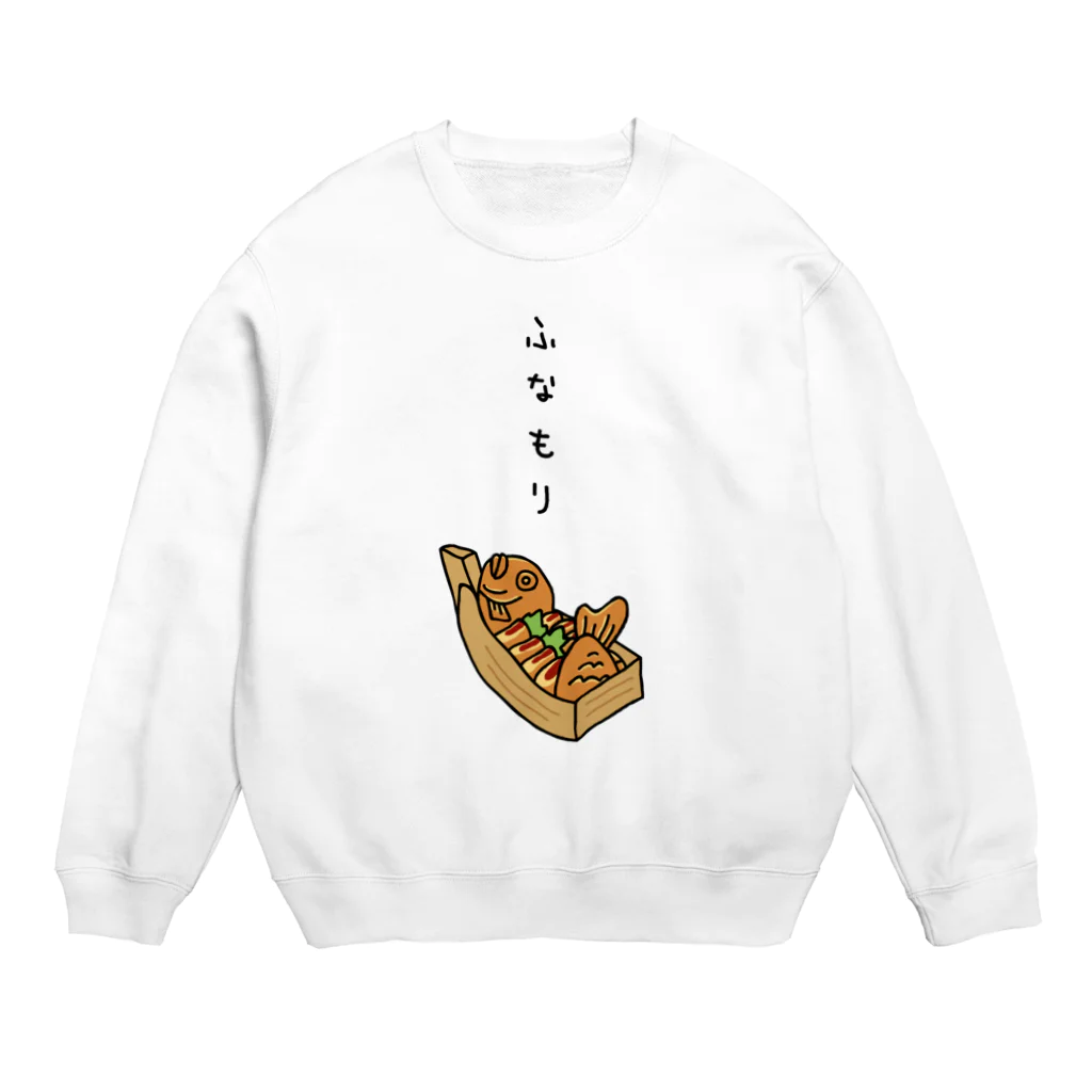 PokuStarの舟盛り（たい焼き） Crew Neck Sweatshirt