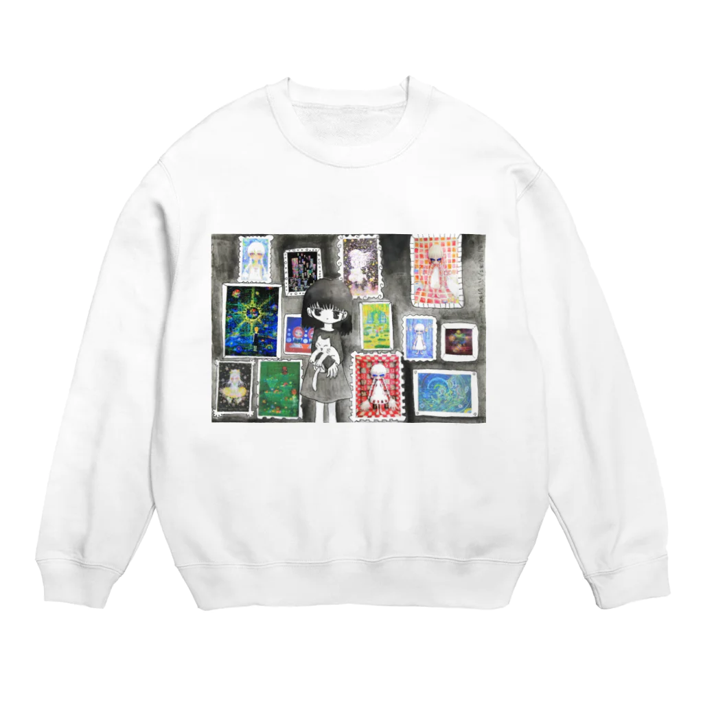 WORLD OF GIRLSの絵画すうぇっと〜。 Crew Neck Sweatshirt