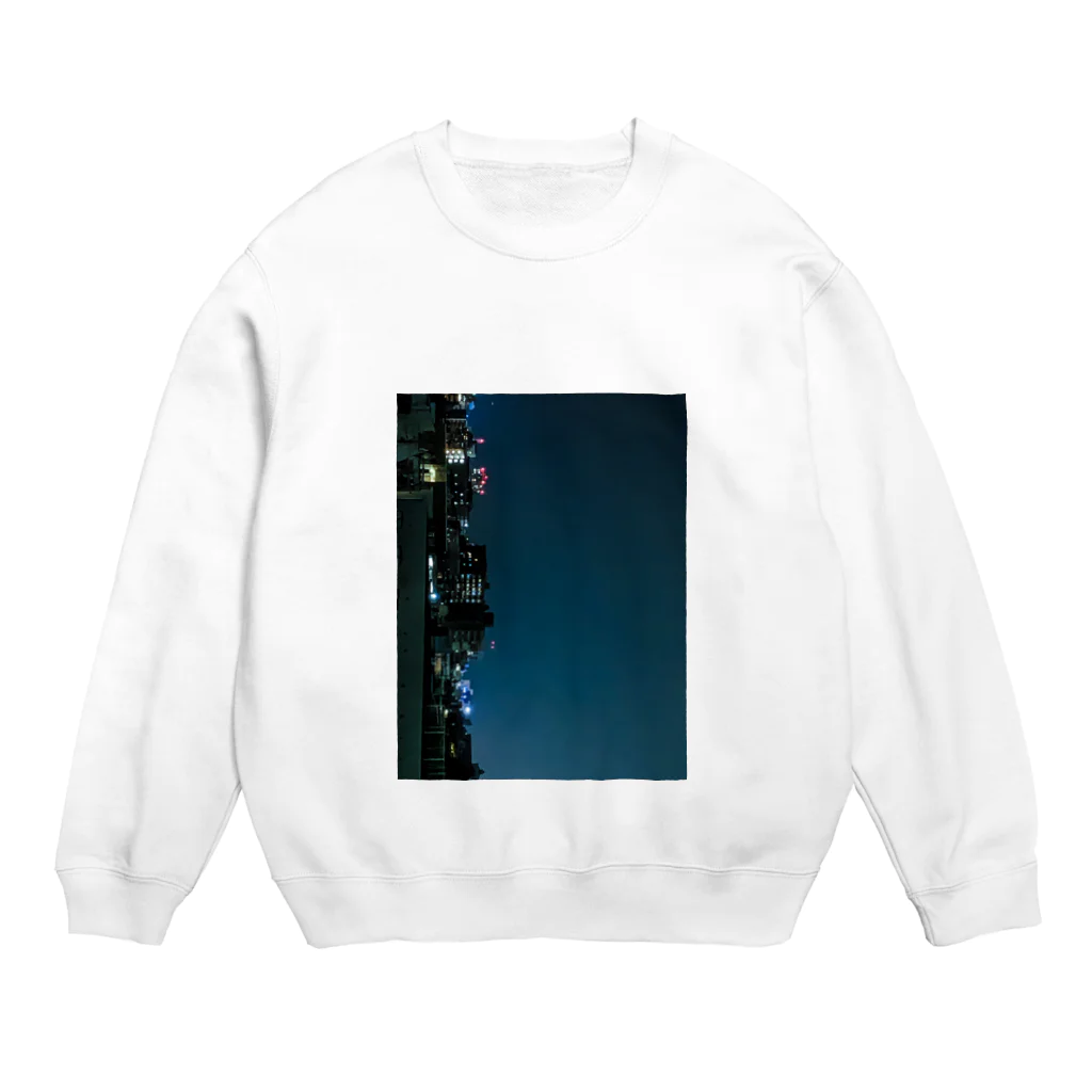 honekajitsu書店の夜 Crew Neck Sweatshirt