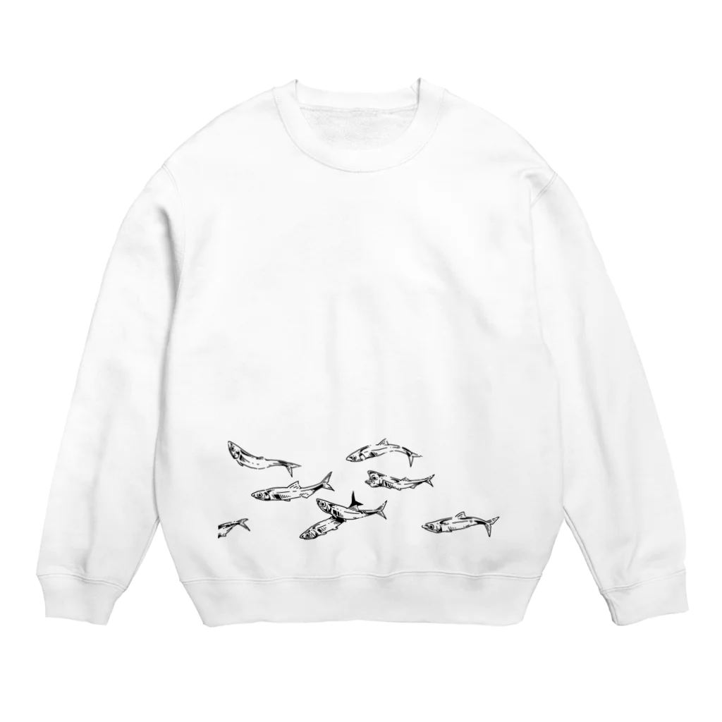 nugonugokoのつみれ Crew Neck Sweatshirt