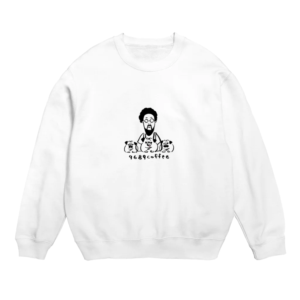 9689coffeeの9689coffee Crew Neck Sweatshirt