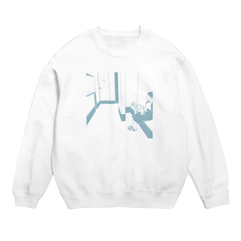 ととめめ/ totomemeの病院いやいや Crew Neck Sweatshirt