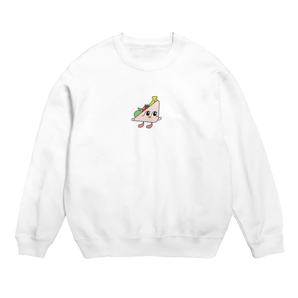 直角フルーツサンド島のフサコーファッション Crew Neck Sweatshirt