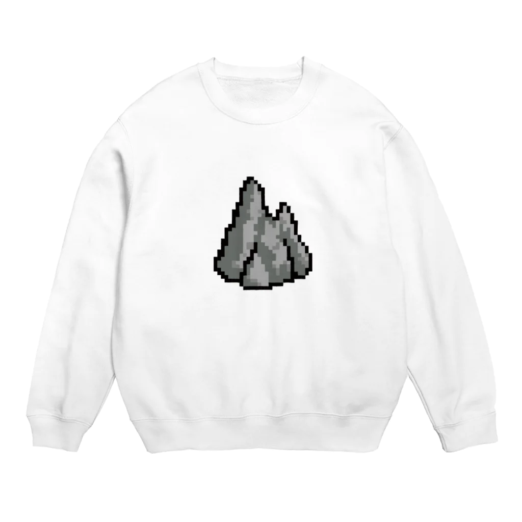 レトロヤの岩山 Crew Neck Sweatshirt