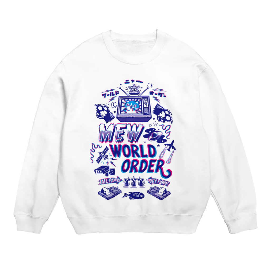 El PinoのMew WorldOrder Crew Neck Sweatshirt