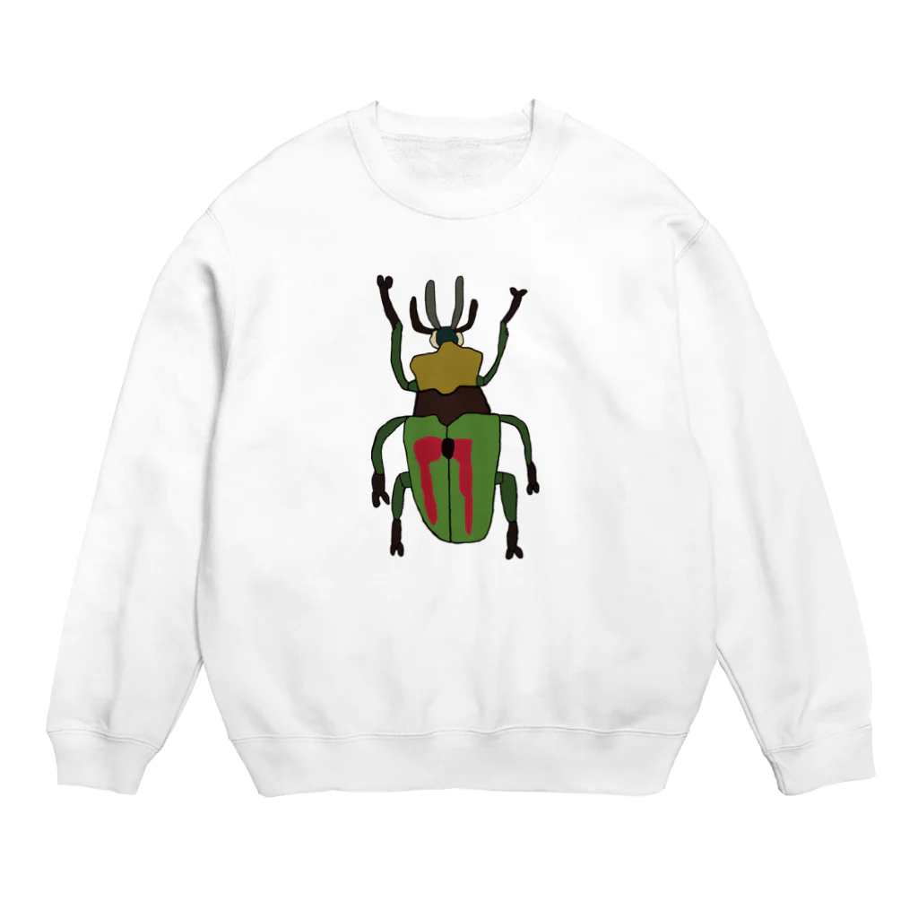 MOBのニジイロクワガタ Crew Neck Sweatshirt