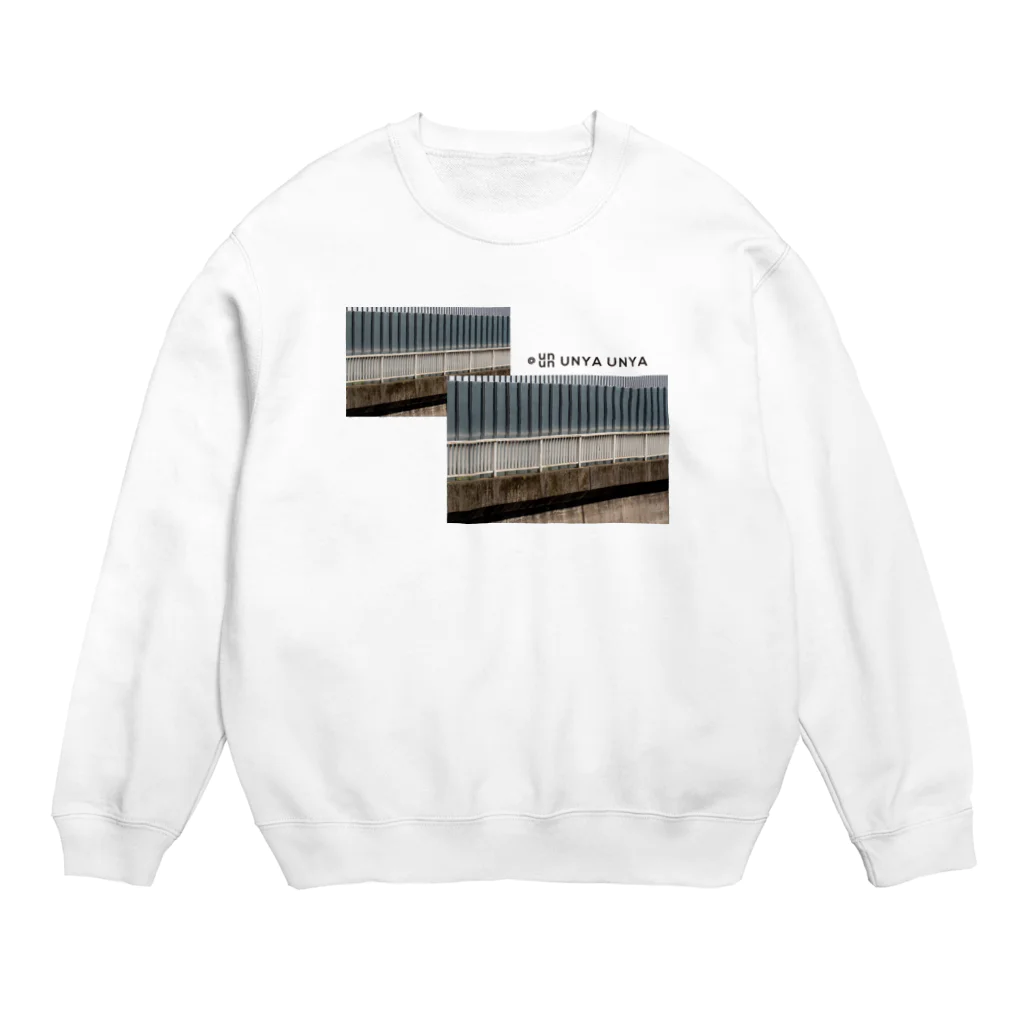 UNYAのUNYA_さかいめられない Crew Neck Sweatshirt