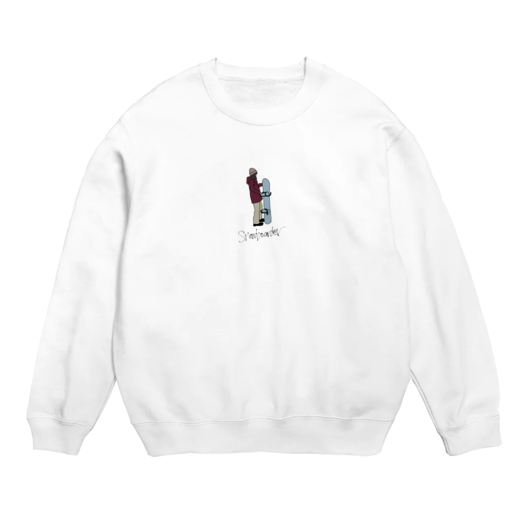 cornのSnowboarder Crew Neck Sweatshirt