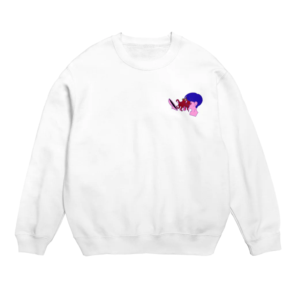 yurarihyonのニュルりと Crew Neck Sweatshirt