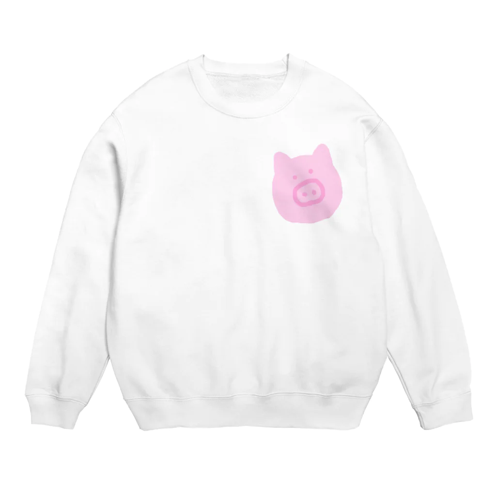 harushioriのぶたくん Crew Neck Sweatshirt