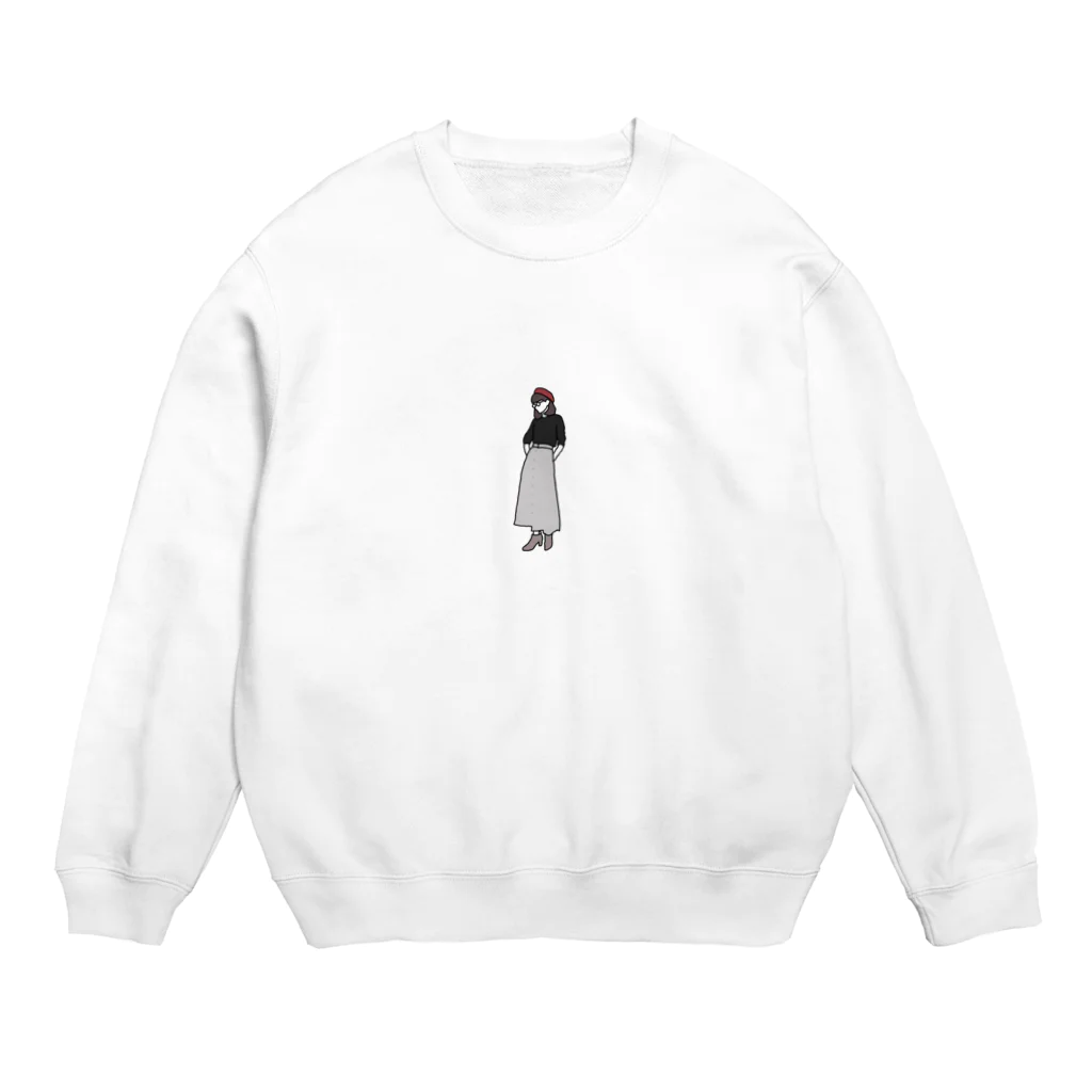 cornのオータムガール Crew Neck Sweatshirt