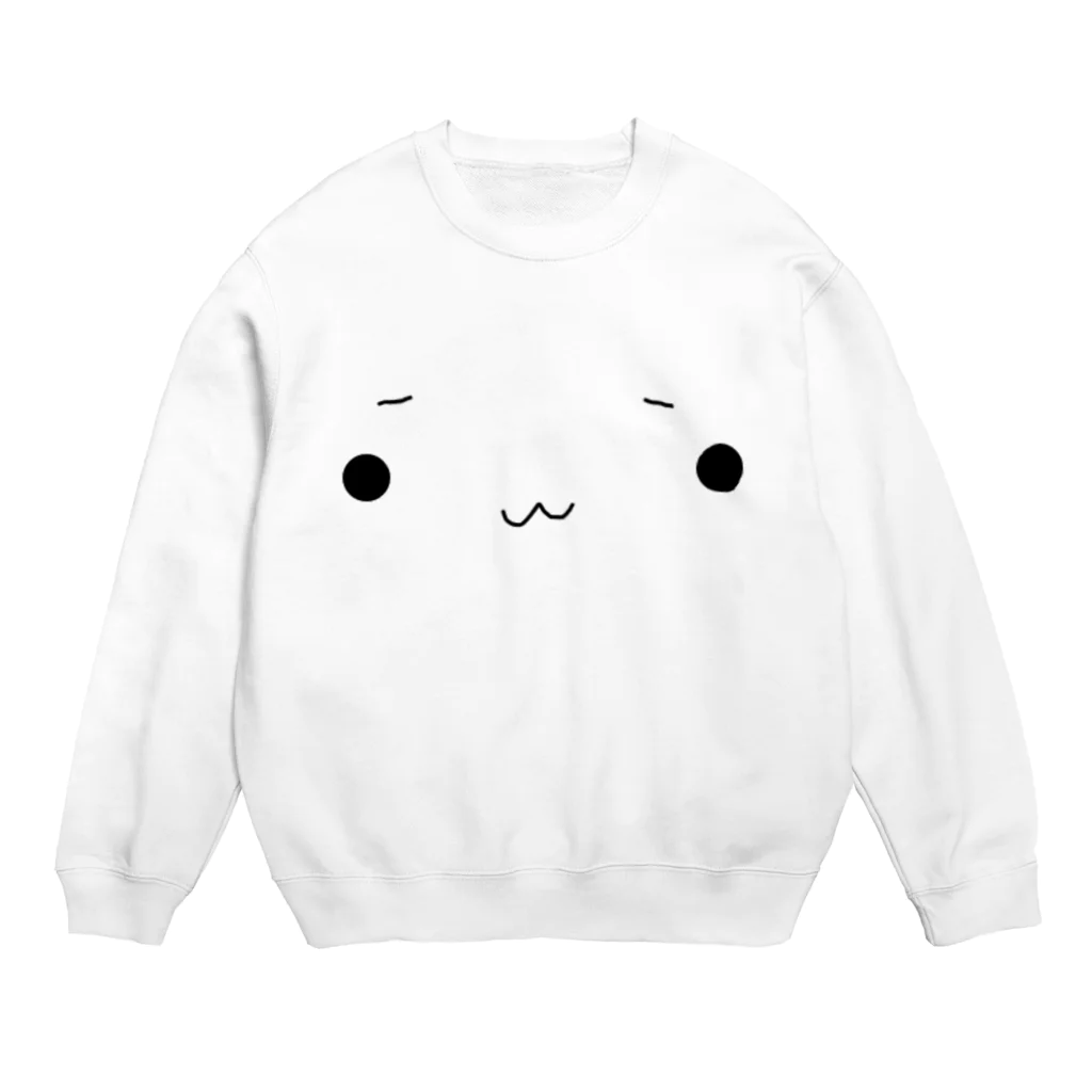 なこ丸のむっ Crew Neck Sweatshirt