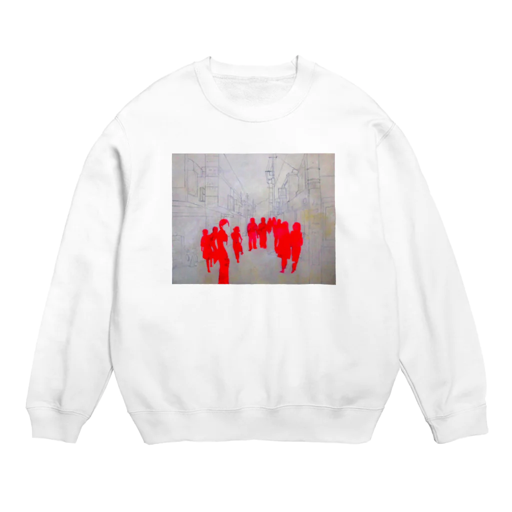 山本将也の人と街 Crew Neck Sweatshirt