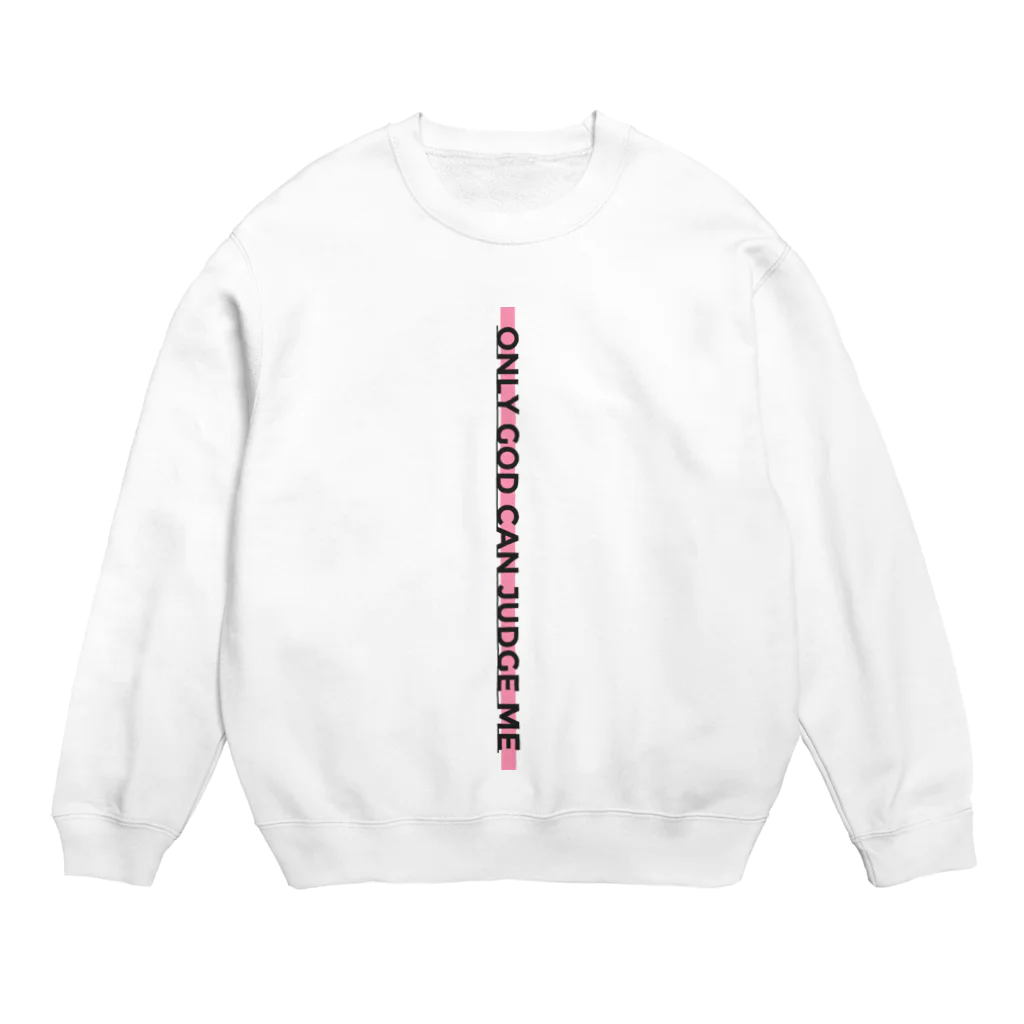 NIDOMISUS【ニドミサス】のOnly god can judge me 2 Crew Neck Sweatshirt