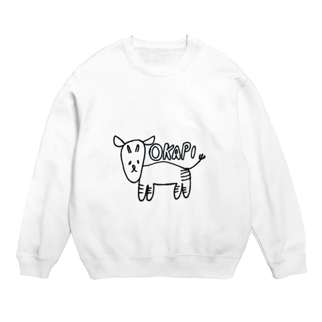 kitakitamumumuのたよりなおかぴ Crew Neck Sweatshirt