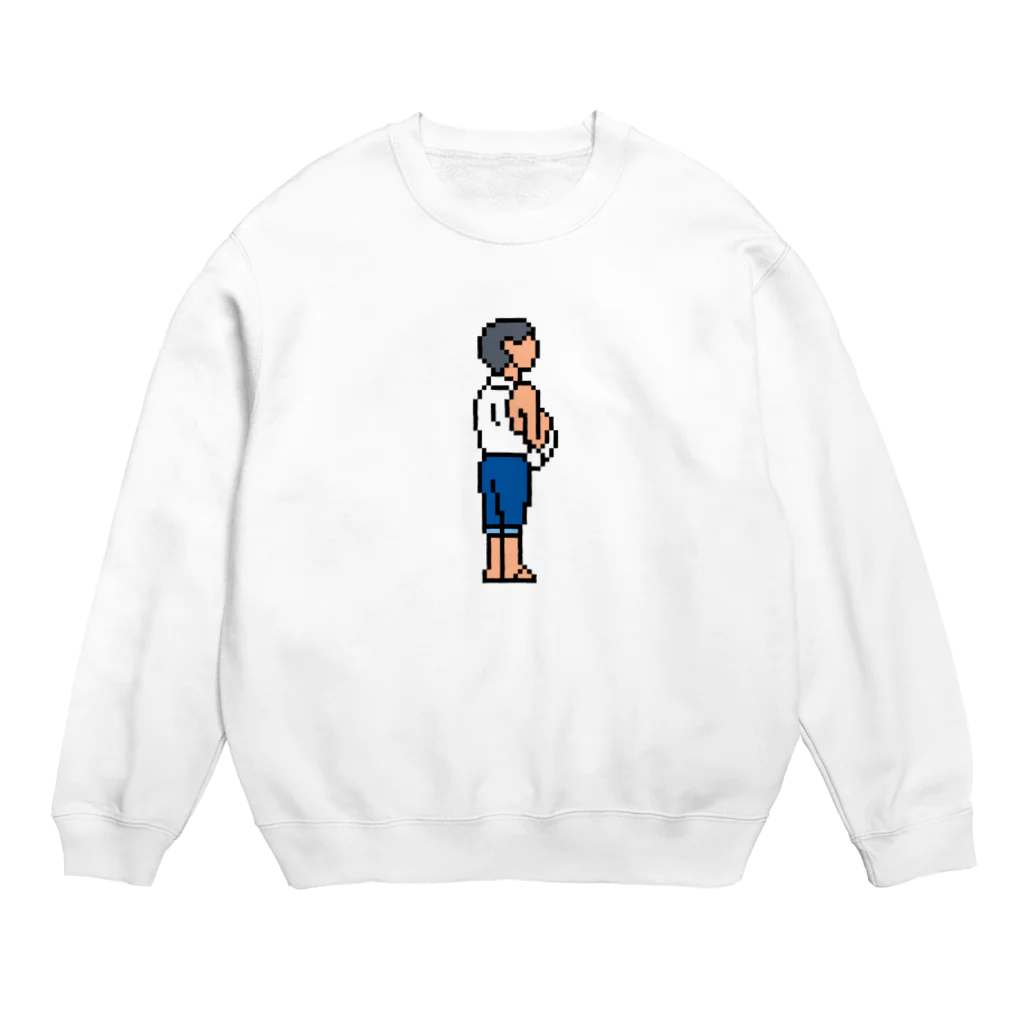 レトロヤの晴海埠頭にて Crew Neck Sweatshirt