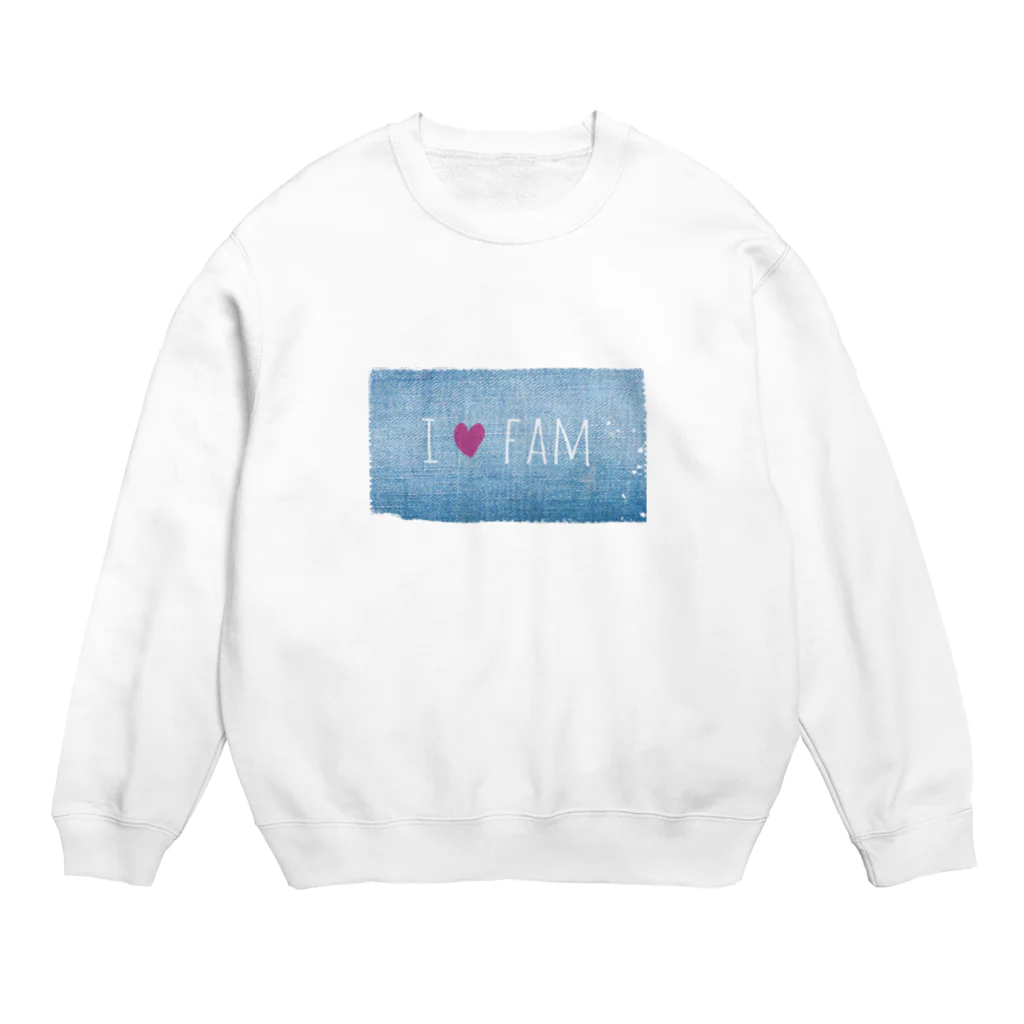 chaiのdenim-family Crew Neck Sweatshirt