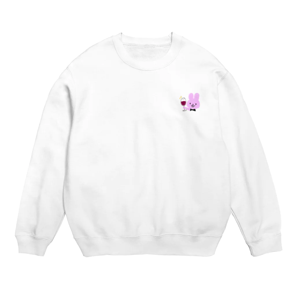 ayatakaの前歯にカンパイ Crew Neck Sweatshirt