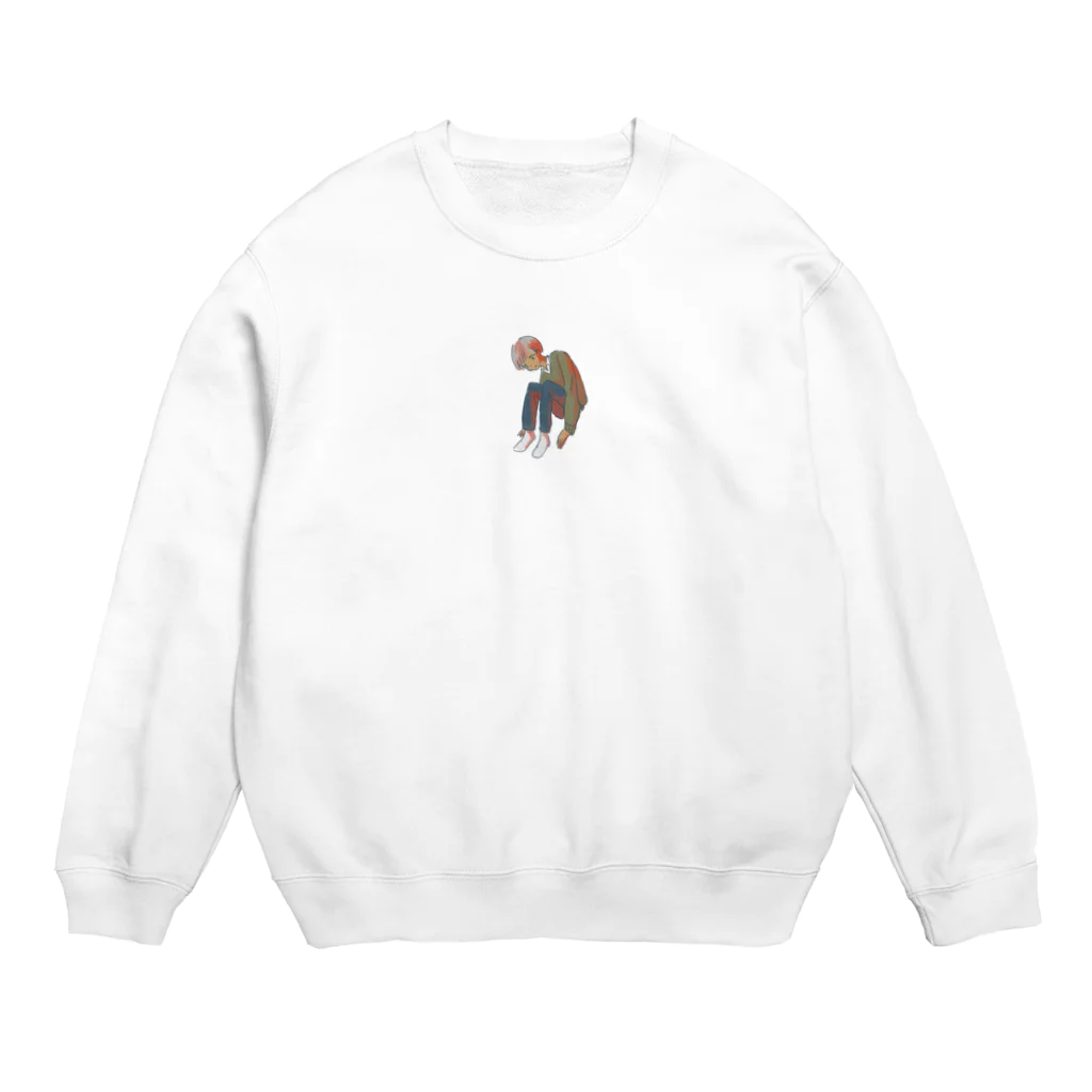 グリル夏菜子の少年？？？ Crew Neck Sweatshirt