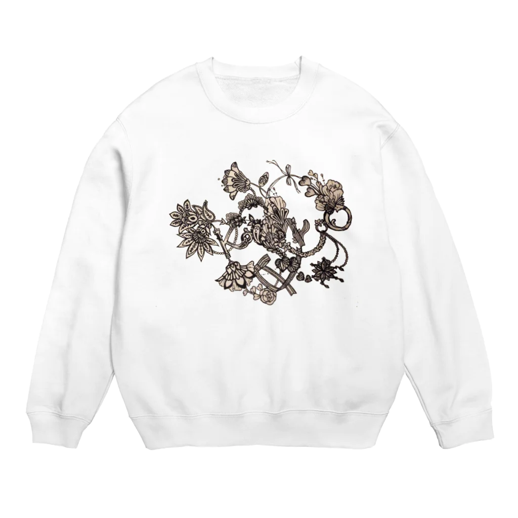 reiyaの日常に少しの華やかさを Crew Neck Sweatshirt