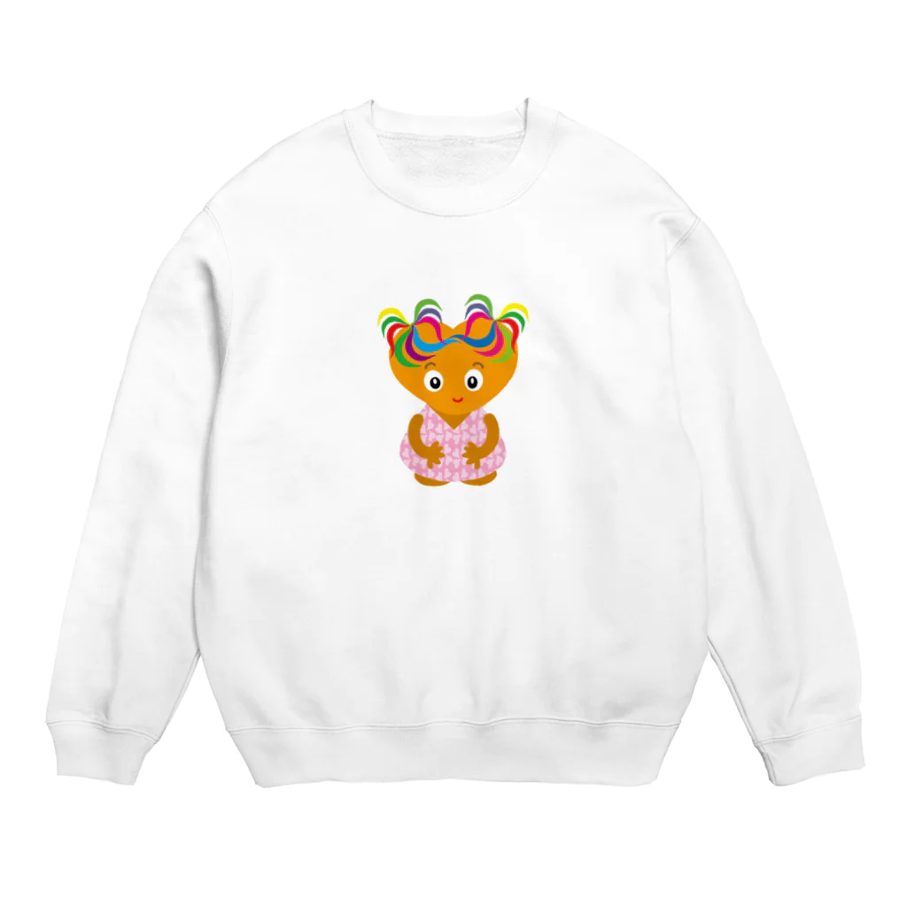 ジルトチッチのデザインボックスの可愛い女の子のグッズ Crew Neck Sweatshirt