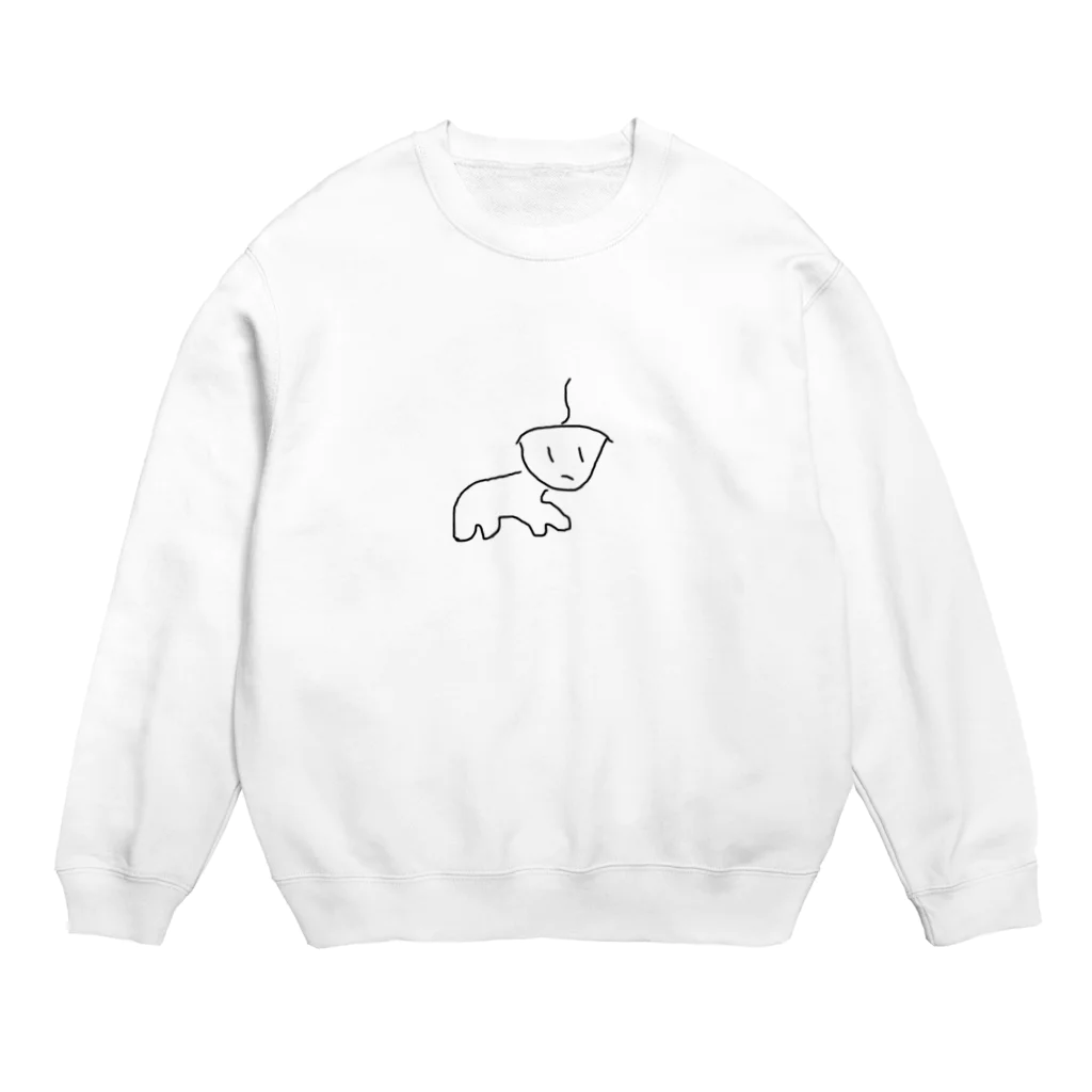 sangetsuki-rentalのとっぽい猫 Crew Neck Sweatshirt