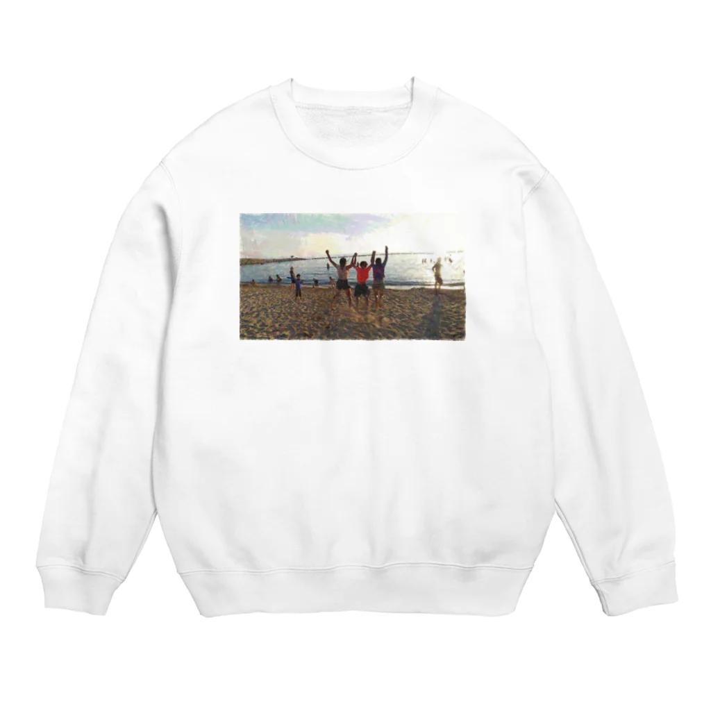 WARA-BIの夏を満喫 Crew Neck Sweatshirt