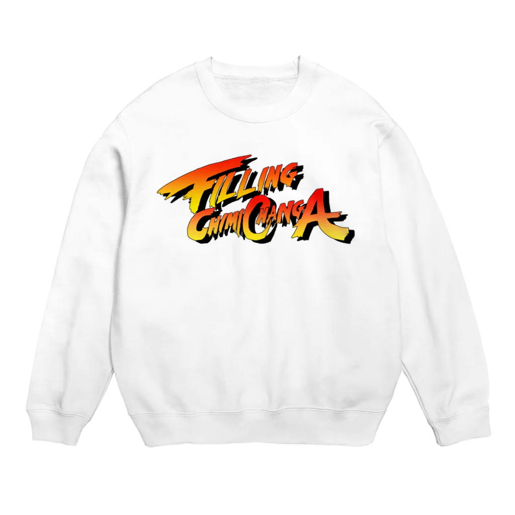 pacific-okadaのフィリングチミチャンガMD-ロゴ Crew Neck Sweatshirt