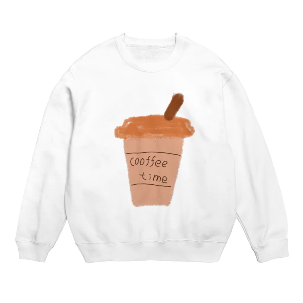 おはるさんのcoffeetime Crew Neck Sweatshirt