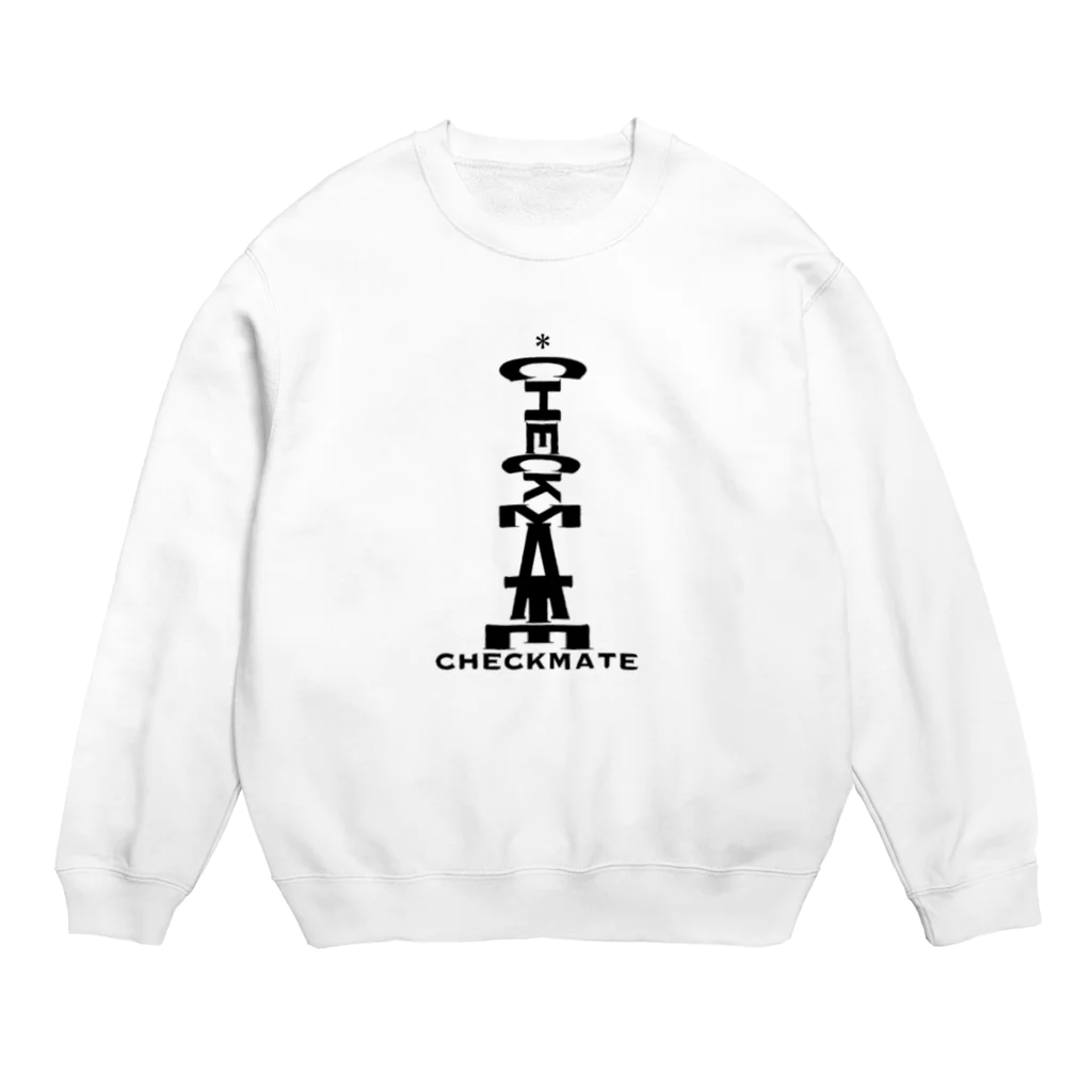 @LIRALUのcheckmate Crew Neck Sweatshirt