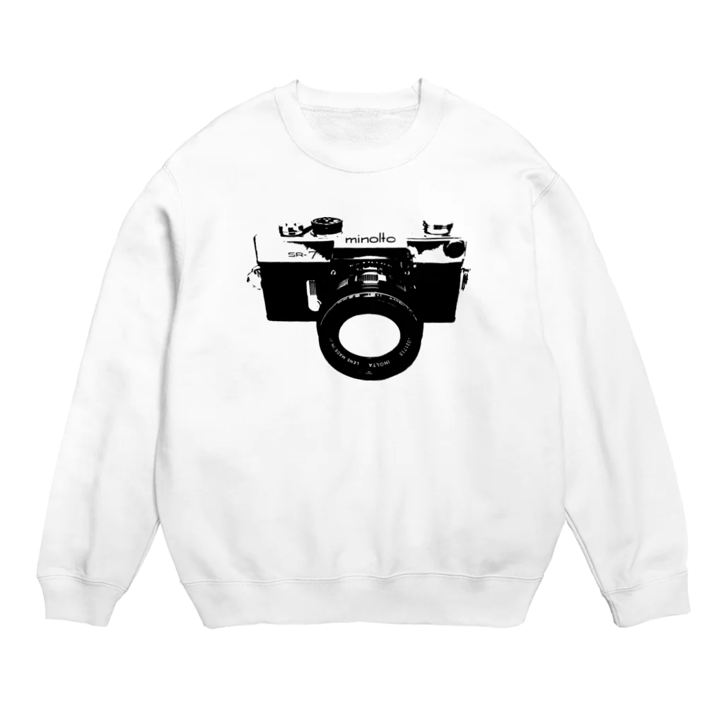 viki designのCamera Crew Neck Sweatshirt