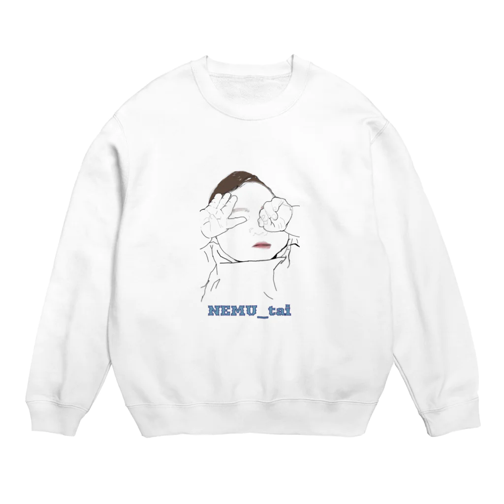 ごんのNEMU_tai Crew Neck Sweatshirt