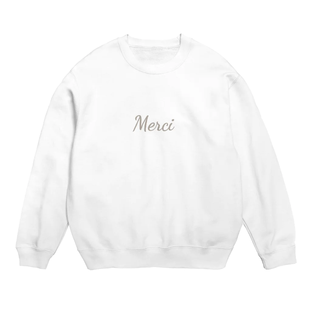 fleurのMerci Crew Neck Sweatshirt