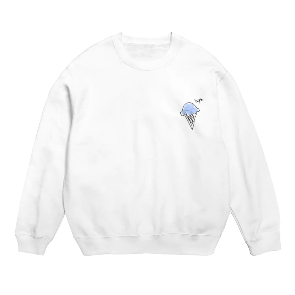 yukaのゆるグッズたちのhiya ICE Crew Neck Sweatshirt