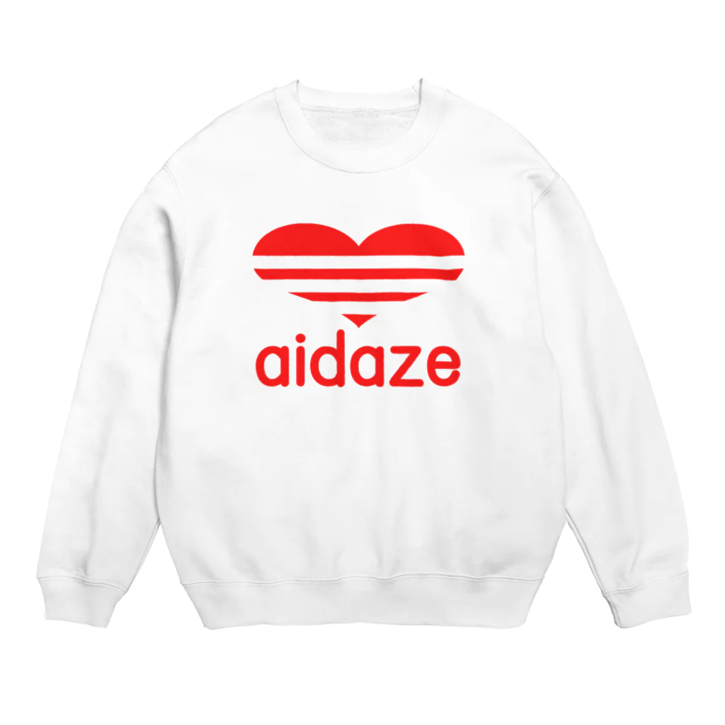 AAAstarsのaidazeー赤 Crew Neck Sweatshirt